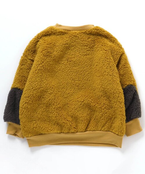 BREEZE(ブリーズ)の「【あったか】ファーフリーストレーナー(スウェット・キッズ・キャメル/オフホワイト/ブラック/ピンク/アイボリー/レインボー・80/150/120/110/100/140/130/90)」の17枚目の写真