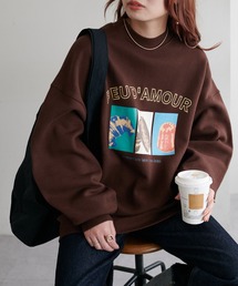 DISCOAT（ディスコート）の「【ユニセックス】ブランジュリグラフィックプリントスウェット（スウェット・メンズ）」