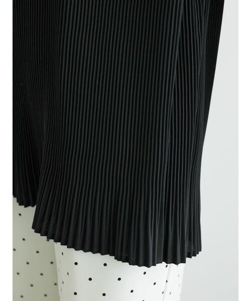 Te chichi（テチチ）の「プリーツロングブラウス（シャツ/ブラウス・レディース・ブルー/ブラック/オフホワイト・F）」の21枚目の写真