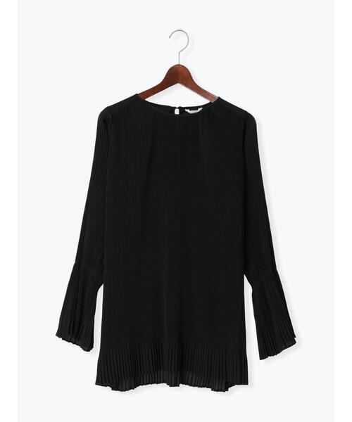 Te chichi（テチチ）の「プリーツロングブラウス（シャツ/ブラウス・レディース・ブルー/ブラック/オフホワイト・F）」の13枚目の写真