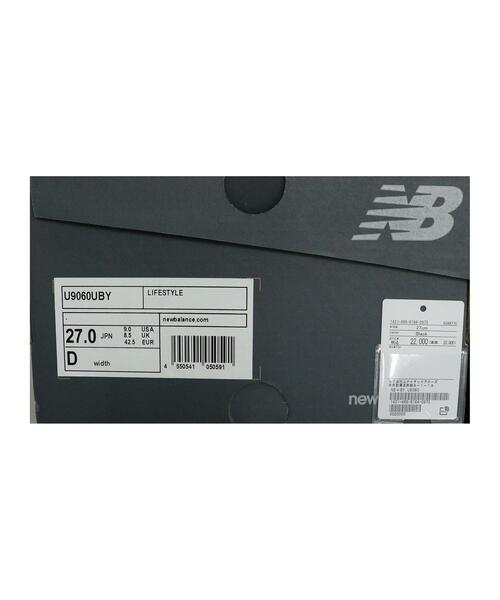 NEW BALANCE(ニューバランス)の「【別注】 <New Balance> U9060/スニーカー(スニーカー・メンズ・ブラック・26.5cm/28cm/26cm/25cm/29cm/27.5cm/25.5cm/27cm/28.5cm)」の15枚目の写真
