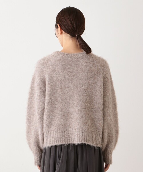 Afternoon Tea(アフタヌーンティー)の「シャギーニットプルオーバー(ニット/セーター・レディース・ブルー/オレンジ/ブラウン・MEDIUM)」の4枚目の写真