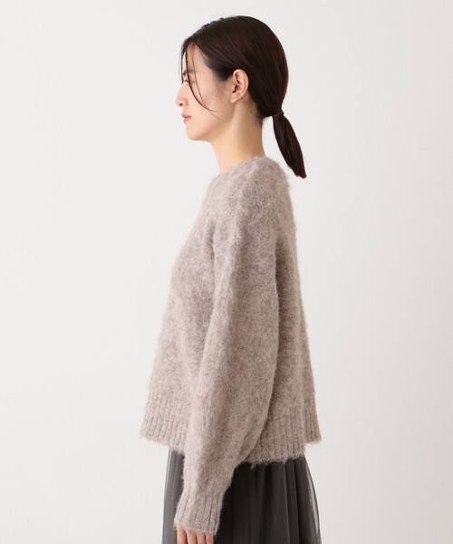 Afternoon Tea(アフタヌーンティー)の「シャギーニットプルオーバー(ニット/セーター・レディース・ブルー/オレンジ/ブラウン・MEDIUM)」の5枚目の写真