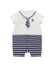 MIKI HOUSE｜ミキハウスのロンパース（ボーダー柄）通販 - ZOZOTOWN