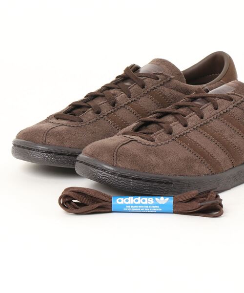 ADAM ET ROPE'（アダムエロペ）の「【公式サイト・一部サイト限定】【adidas】TOBACCO GRUEN（スニーカー・レディース・ダークブラウン/オフホワイト・23/25/24）」の5枚目の写真