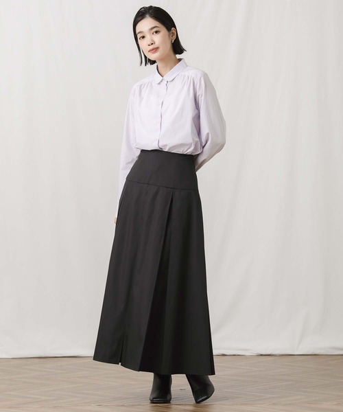 Gready Brilliant（グレディブリリアン）の「ＳＴＰ６０ブロードシャツ（シャツ/ブラウス・レディース・パープル系/ブラック×ホワイト・FREE）」の13枚目の写真