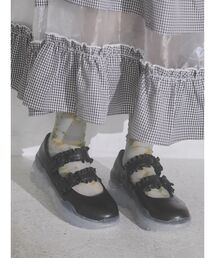 merry jenny | スニーカーソールfrillメリージェーン(スニーカー)