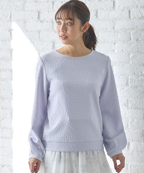 セール】パール使いトップス（Tシャツ/カットソー）｜Honeys