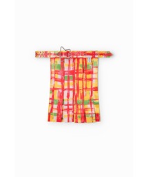 【Desigual×Collina Strada】マルチカラーチェックベルト