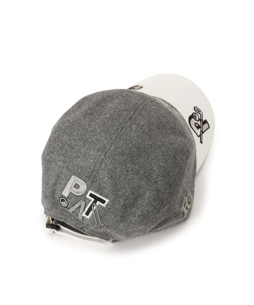 PEARLY GATES(パーリーゲイツ)の「【PEARLY GATES】カレッジワッペン ジェットキャップ (UNISEX) <カレッジロゴ>(キャップ・レディース・グレー/ネイビー・FREE)」の12枚目の写真