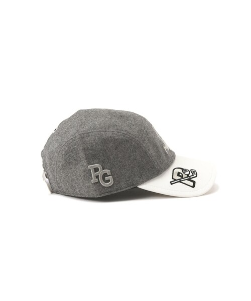 PEARLY GATES(パーリーゲイツ)の「【PEARLY GATES】カレッジワッペン ジェットキャップ (UNISEX) <カレッジロゴ>(キャップ・レディース・グレー/ネイビー・FREE)」の13枚目の写真