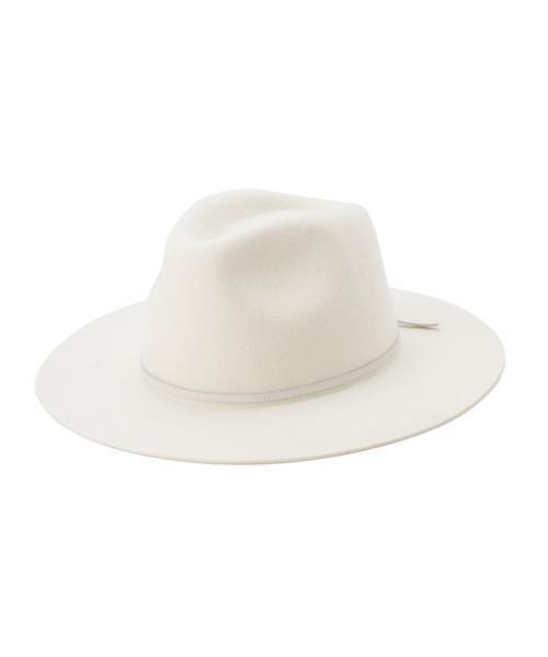 BRIXTON(ブリクストン)の「BRIXTON×BEAMS / 別注 MARLIN(ロングブリムハット)(ハット・メンズ・ホワイト/ブラック・MEDIUM)」の2枚目の写真