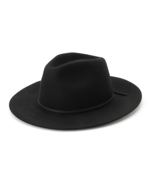 BRIXTON(ブリクストン)の「BRIXTON×BEAMS / 別注 MARLIN(ロングブリムハット)(ハット・メンズ・ホワイト/ブラック・MEDIUM)」の1枚目の写真