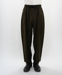 【my beautiful landlet】CHINTZ FINISH WOOL EASY PANTS