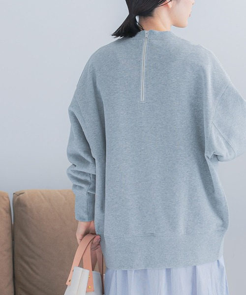 FORK&SPOON（フォークアンドスプーン）の「FORK&SPOON　バックジップスウェット（Tシャツ/カットソー・レディース・ホワイト系その他/グレー系その他・1）」の17枚目の写真