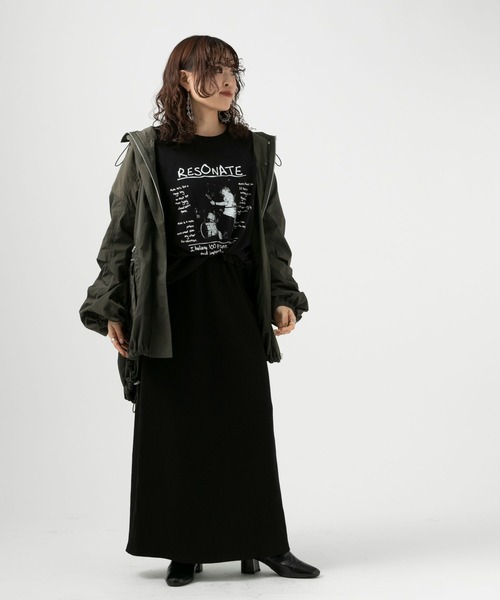 BAYFLOW(ベイフロー)の「【スタッフ企画】プリントBIGロンT【YOU are YOU】(Tシャツ/カットソー・レディース・ブラック/オフホワイト・FREE)」の22枚目の写真