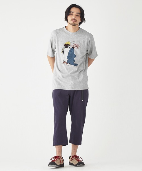 KRIFF MAYER(クリフメイヤー)の「アニマル半袖T(ペンギン)(Tシャツ/カットソー・メンズ・オフホワイト/チャコール/グレー/グリーン/ブルー・LARGE/X-LARGE/MEDIUM)」の22枚目の写真