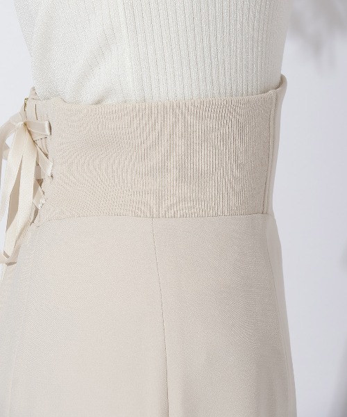 AND COUTURE（アンドクチュール）の「サイドリブマーメイドスカート（スカート・レディース・ピンク/ベージュ/ブラック/オフホワイト・FREE）」の22枚目の写真