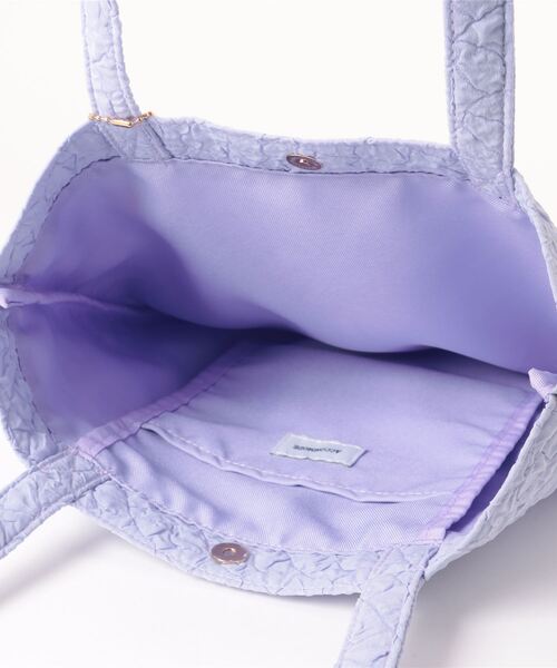 ACCOMMODE(アコモデ)の「ブルームトートバッグ(トートバッグ・レディース・ピンク/ホワイト/ラベンダー/ブラック・FREE)」の21枚目の写真