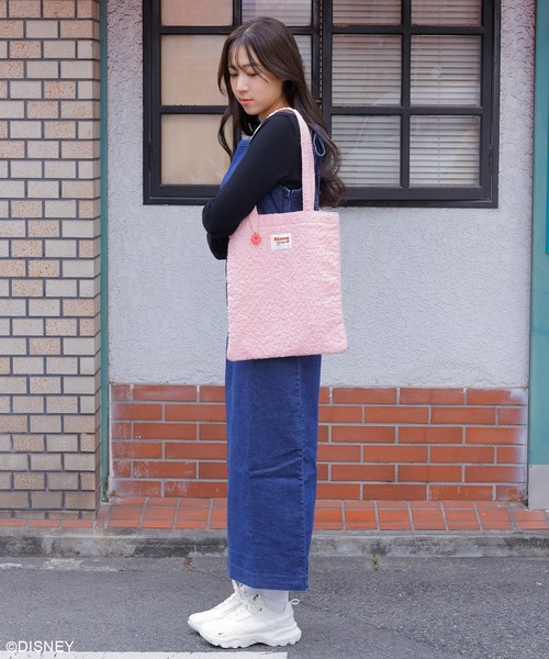 ACCOMMODE(アコモデ)の「ブルームトートバッグ(トートバッグ・レディース・ピンク/ホワイト/ラベンダー/ブラック・FREE)」の17枚目の写真