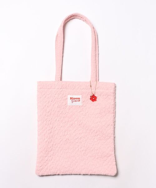 ACCOMMODE(アコモデ)の「ブルームトートバッグ(トートバッグ・レディース・ピンク/ホワイト/ラベンダー/ブラック・FREE)」の22枚目の写真