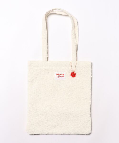 ACCOMMODE(アコモデ)の「ブルームトートバッグ(トートバッグ・レディース・ピンク/ホワイト/ラベンダー/ブラック・FREE)」の19枚目の写真