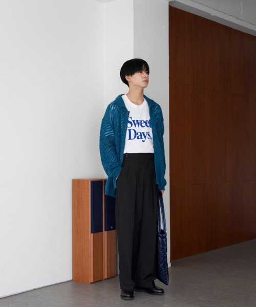 Two-tuck gurkha slacks /ツータックグルカスラックス SINSS スラックス Two tuck gurkha slacks /2タックグルカ