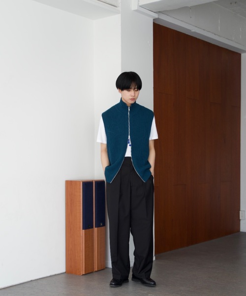 セール】Two tuck gurkha slacks /2タックグルカスラックス