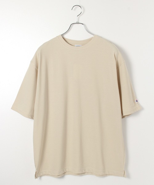 JEMORGAN(ジェーイーモーガン)の「【JEMORGAN / ジェーイーモーガン】カノコ袖ワッペン付き半袖Tシャツ(Tシャツ/カットソー・メンズ・ネイビー/ブラック/ベージュ/カーキ/オフホワイト・XL/L/M)」の1枚目の写真