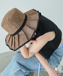 Aunt Marie's | バイカラージュートフリルHAT(ハット)