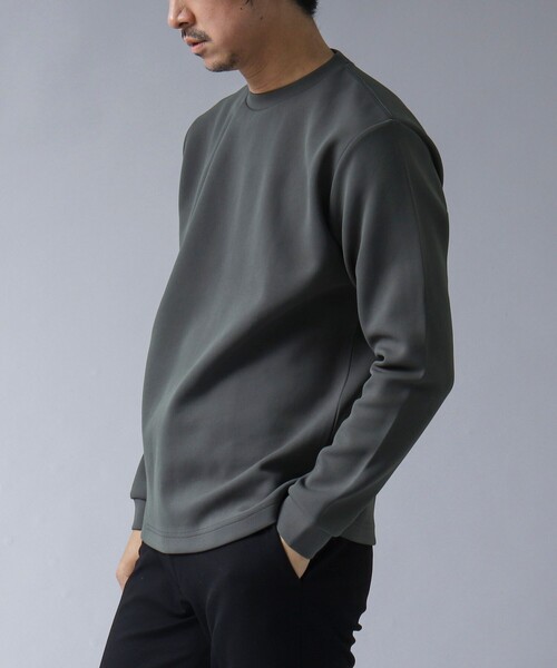 NOLLEY'S goodman(ノーリーズグッドマン)の「【ACTIVE SECT】《限定展開 / 吸水速乾 / 抗菌防臭》高密度ダンボールロンT(Tシャツ/カットソー・メンズ・ブラック/チャコールグレー/ホワイト/ダークネイビー・S/M/L)」の3枚目の写真