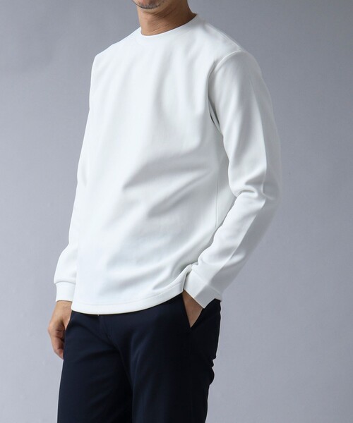 NOLLEY'S goodman(ノーリーズグッドマン)の「【ACTIVE SECT】《限定展開 / 吸水速乾 / 抗菌防臭》高密度ダンボールロンT(Tシャツ/カットソー・メンズ・ブラック/チャコールグレー/ホワイト/ダークネイビー・S/M/L)」の10枚目の写真