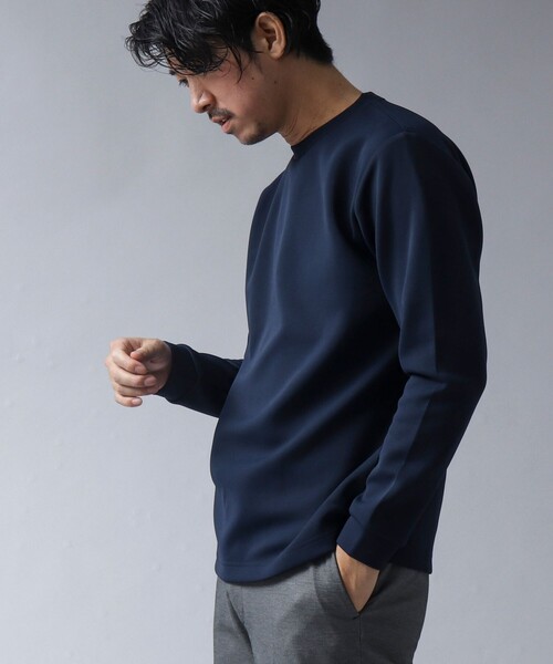 NOLLEY'S goodman(ノーリーズグッドマン)の「【ACTIVE SECT】《限定展開 / 吸水速乾 / 抗菌防臭》高密度ダンボールロンT(Tシャツ/カットソー・メンズ・ブラック/チャコールグレー/ホワイト/ダークネイビー・S/M/L)」の17枚目の写真