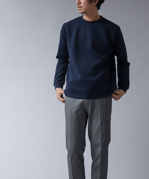 NOLLEY'S goodman(ノーリーズグッドマン)の「【ACTIVE SECT】《限定展開 / 吸水速乾 / 抗菌防臭》高密度ダンボールロンT(Tシャツ/カットソー・メンズ・ブラック/チャコールグレー/ホワイト/ダークネイビー・S/M/L)」の18枚目の写真