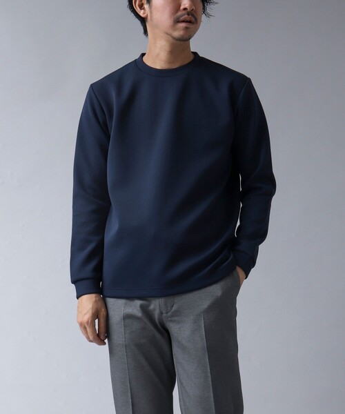 NOLLEY'S goodman(ノーリーズグッドマン)の「【ACTIVE SECT】《限定展開 / 吸水速乾 / 抗菌防臭》高密度ダンボールロンT(Tシャツ/カットソー・メンズ・ブラック/チャコールグレー/ホワイト/ダークネイビー・S/M/L)」の20枚目の写真