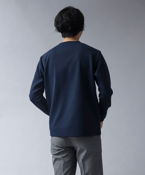 NOLLEY'S goodman(ノーリーズグッドマン)の「【ACTIVE SECT】《限定展開 / 吸水速乾 / 抗菌防臭》高密度ダンボールロンT(Tシャツ/カットソー・メンズ・ブラック/チャコールグレー/ホワイト/ダークネイビー・S/M/L)」の22枚目の写真