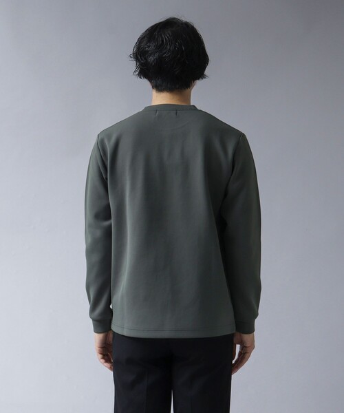 NOLLEY'S goodman(ノーリーズグッドマン)の「【ACTIVE SECT】《限定展開 / 吸水速乾 / 抗菌防臭》高密度ダンボールロンT(Tシャツ/カットソー・メンズ・ブラック/チャコールグレー/ホワイト/ダークネイビー・S/M/L)」の5枚目の写真