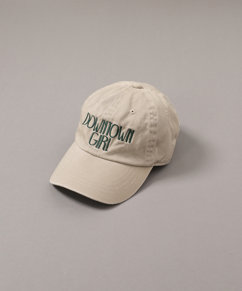 OUTDOOR PRODUCTS Usual Things（アウトドアプロダクツユージュアルシングス）の「DOWNTOWN GIRL CAP（キャップ・レディース・ブルー/ベージュ/グリーン/ピンク/ボルドー/ブラック・FREE）」の2枚目の写真
