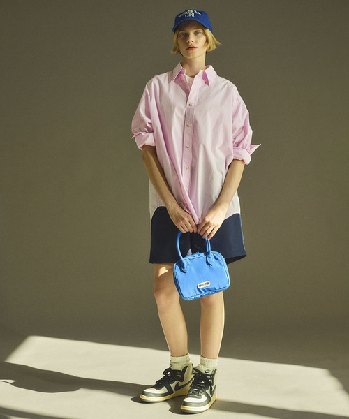 OUTDOOR PRODUCTS Usual Things（アウトドアプロダクツユージュアルシングス）の「DOWNTOWN GIRL CAP（キャップ・レディース・ブルー/ベージュ/グリーン/ピンク/ボルドー/ブラック・FREE）」の15枚目の写真