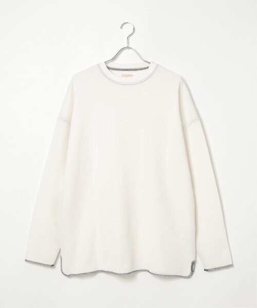 UNIVERSAL OVERALL（ユニバーサルオーバーオール）の「UNIVERSAL OVERALL ユニバーサルオーバーオール 1Pパックサーマルルーズフィット（Tシャツ/カットソー・メンズ・その他2/その他3/ブラック・L/LL/S/M）」の6枚目の写真