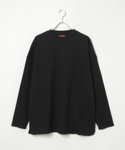 UNIVERSAL OVERALL（ユニバーサルオーバーオール）の「UNIVERSAL OVERALL ユニバーサルオーバーオール 1Pパックサーマルルーズフィット（Tシャツ/カットソー・メンズ・その他2/その他3/ブラック・L/LL/S/M）」の7枚目の写真