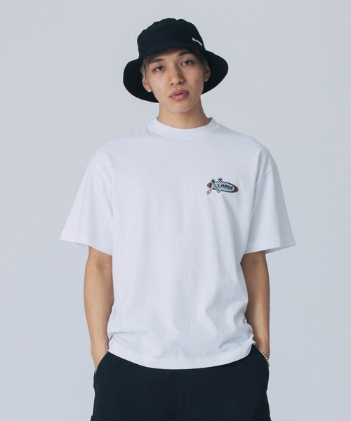 XLARGE（エクストララージ）の「OVAL LOGO S/S TEE（Tシャツ/カットソー・メンズ・ブラック/ライトブルー/ホワイト・XL/M/L/S）」の15枚目の写真
