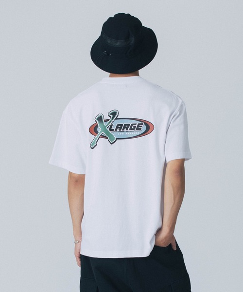 XLARGE（エクストララージ）の「OVAL LOGO S/S TEE（Tシャツ/カットソー・メンズ・ブラック/ライトブルー/ホワイト・XL/M/L/S）」の16枚目の写真