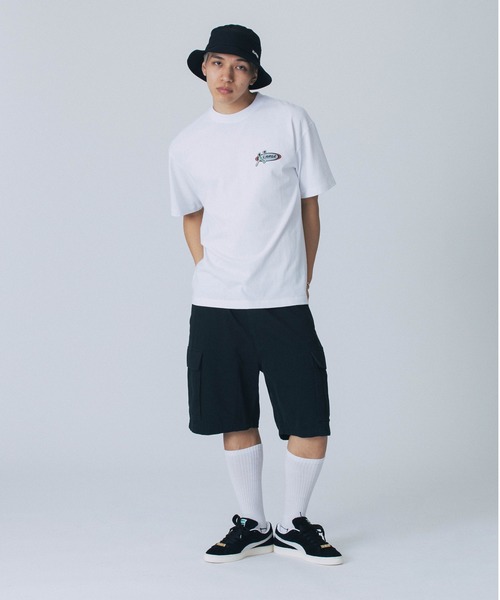 XLARGE（エクストララージ）の「OVAL LOGO S/S TEE（Tシャツ/カットソー・メンズ・ブラック/ライトブルー/ホワイト・XL/M/L/S）」の17枚目の写真