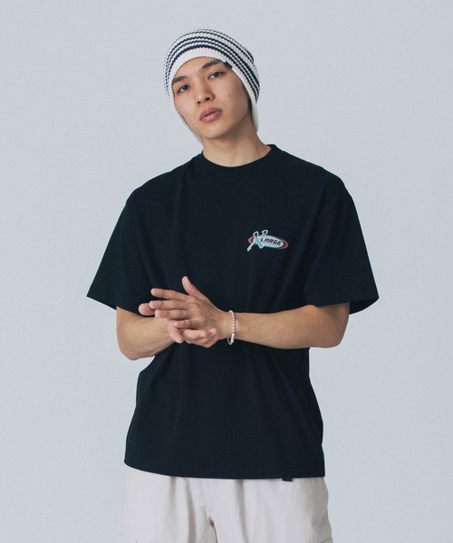 XLARGE（エクストララージ）の「OVAL LOGO S/S TEE（Tシャツ/カットソー・メンズ・ブラック/ライトブルー/ホワイト・XL/M/L/S）」の18枚目の写真