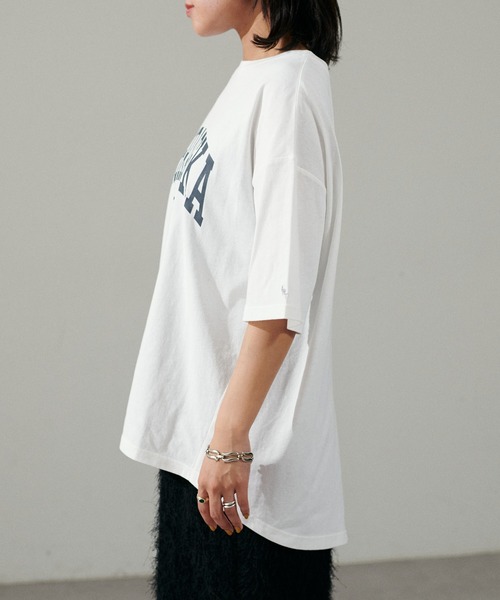 PATOU スリットバック Tシャツ Onitsuka Tiger PATOU刺繍半袖Tシャツ安い 価格