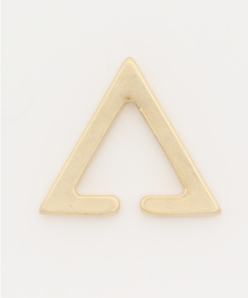 WEGO(ウィゴー)の「WEGO/トライアングルイヤーカフ(S)(イヤリング・レディース・イエロー系その他/ゴールド/シルバー・FREE)」の2枚目の写真