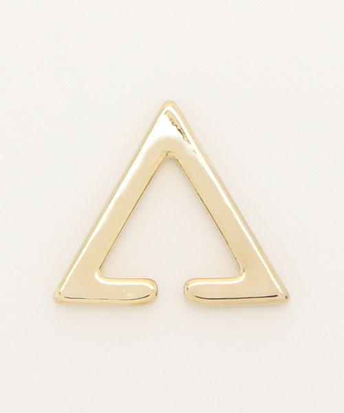 WEGO(ウィゴー)の「WEGO/トライアングルイヤーカフ(S)(イヤリング・レディース・イエロー系その他/ゴールド/シルバー・FREE)」の3枚目の写真