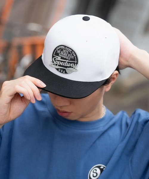 improves（インプローブス）の「バスケットボールロゴストレートキャップ（キャップ・メンズ・ブラック系/ホワイト/ブラック系1/ネイビー系/ブラック/ホワイト系/ホワイト系1・FREE）」の3枚目の写真