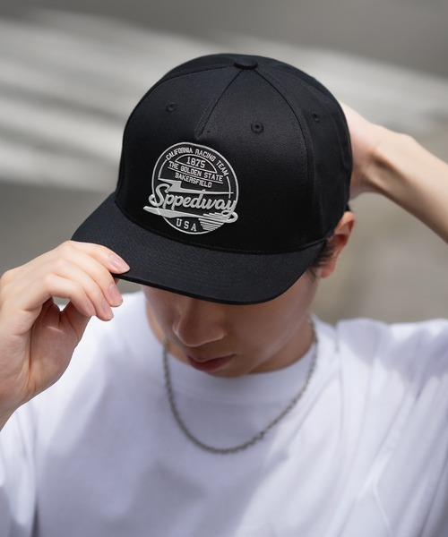 improves（インプローブス）の「バスケットボールロゴストレートキャップ（キャップ・メンズ・ブラック系/ホワイト/ブラック系1/ネイビー系/ブラック/ホワイト系/ホワイト系1・FREE）」の6枚目の写真